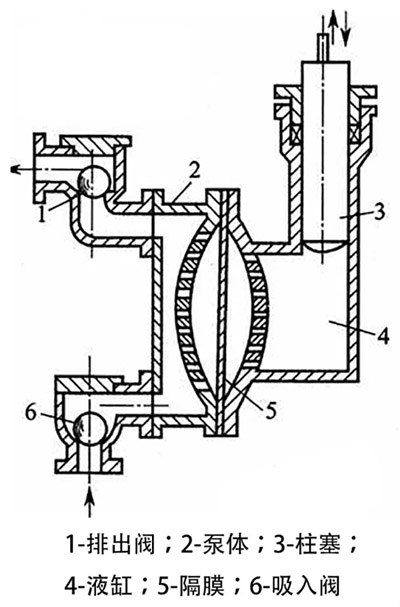 隔膜泵結構圖片